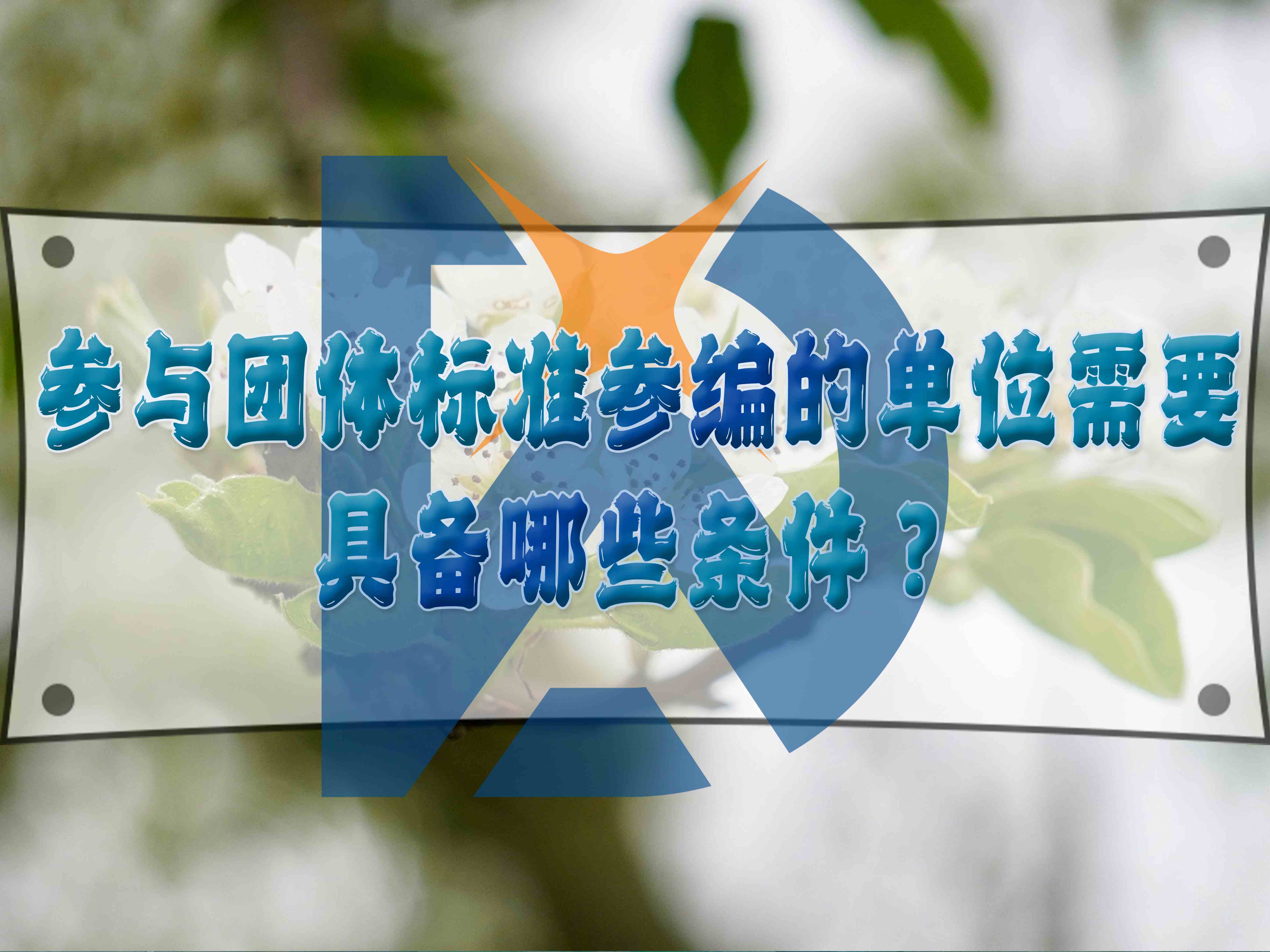參與團(tuán)體標(biāo)準(zhǔn)參編的單位需要具備哪些條件？
