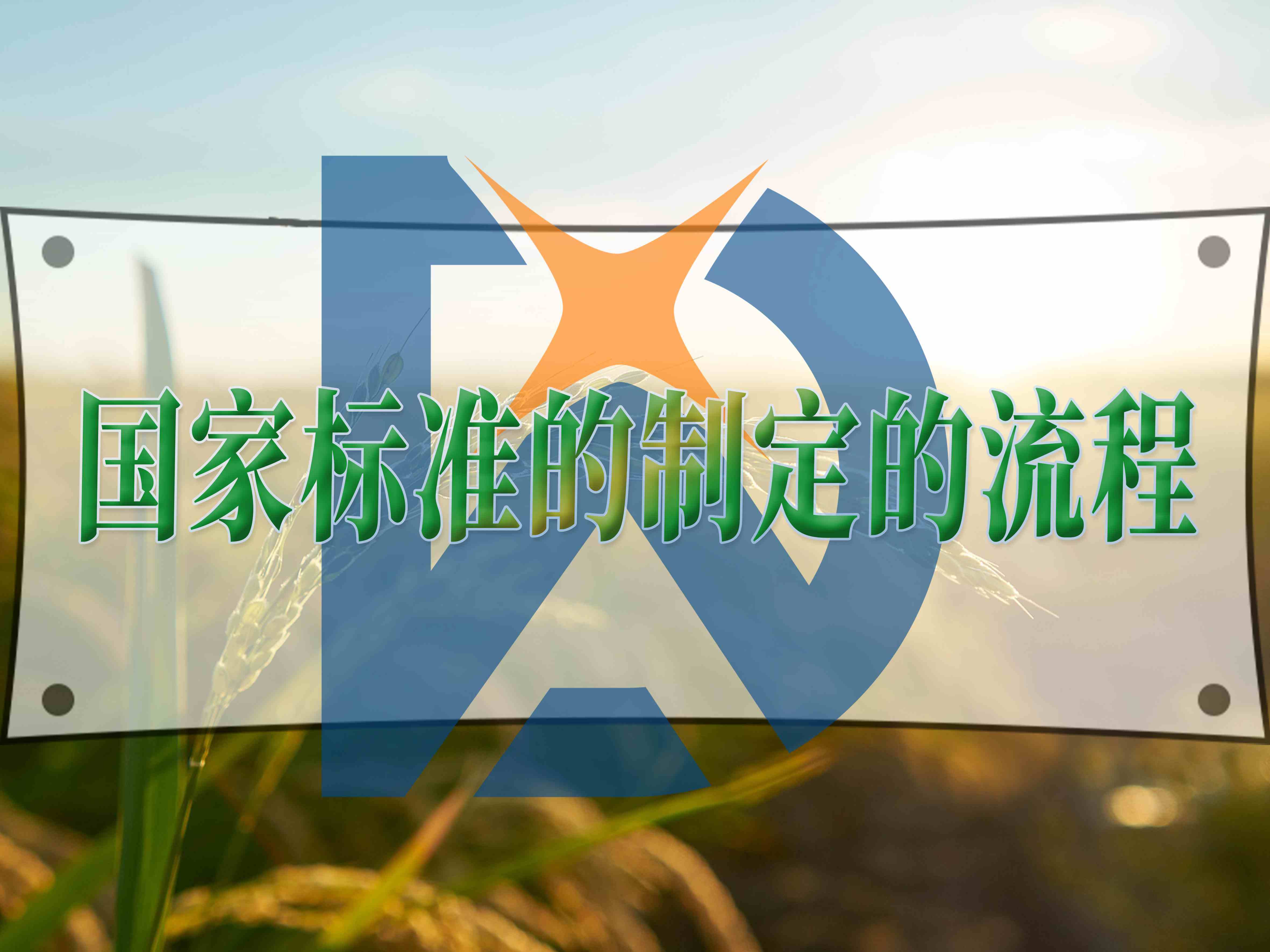 國(guó)家標(biāo)準(zhǔn)的制定的流程