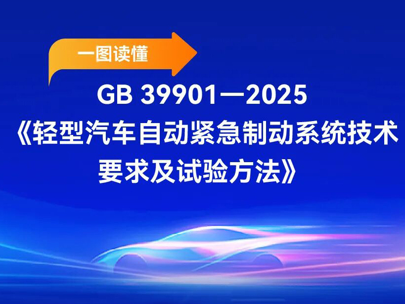 一圖讀懂！汽車駕駛輔助系統(tǒng)領(lǐng)域首個(gè)強(qiáng)制性國(guó)家標(biāo)準(zhǔn)發(fā)布